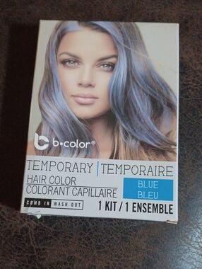 $4 Add-on New Temporary Blue Hair Color Kit